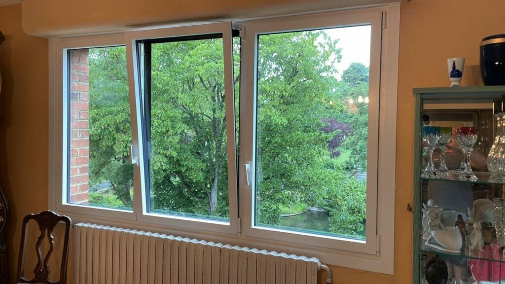 Réalisation Pose fenêtre de salon Réalisation Pose fenêtre de salon