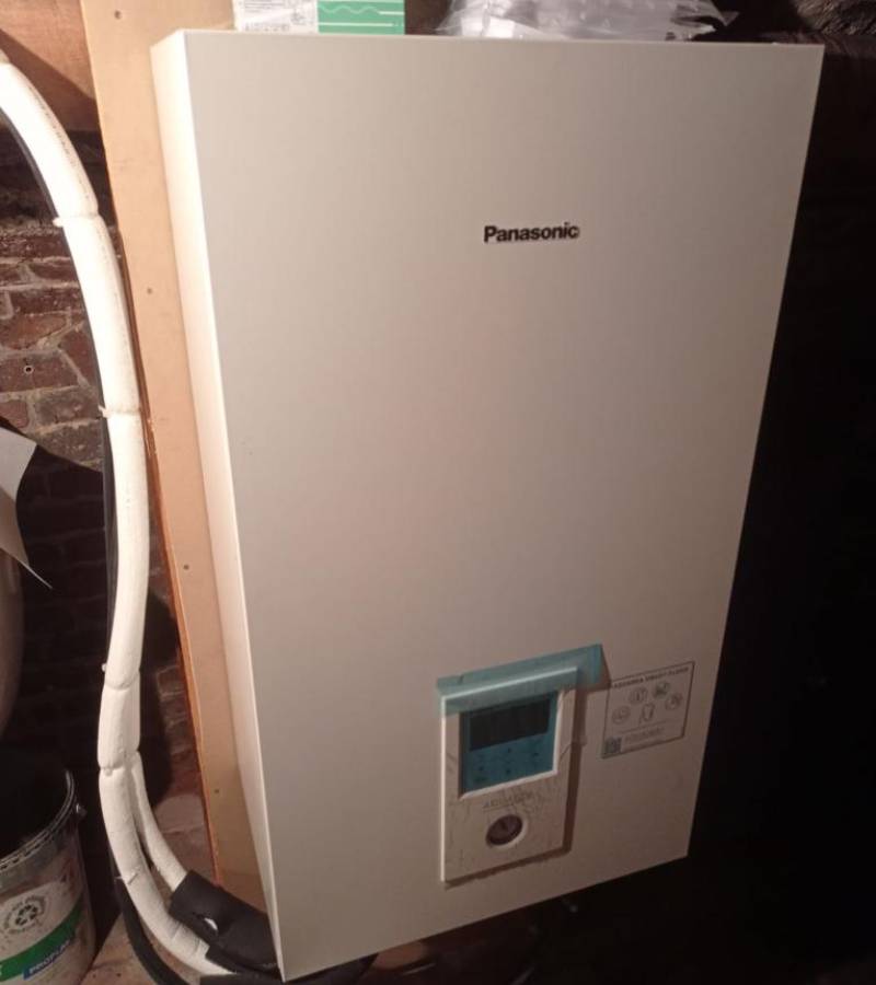 Nouvelle installation PAC air eau PANASONIC par HOMZA