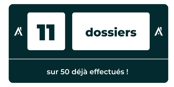 Nombre de dossiers déjà réalisés