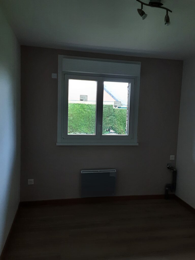 Pose de 4 fenêtres à Tilloy-les-Mofflaine, chantier signé HOMZA