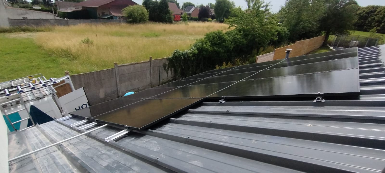 Installation de panneaux photovoltaïques à Hamelincourt