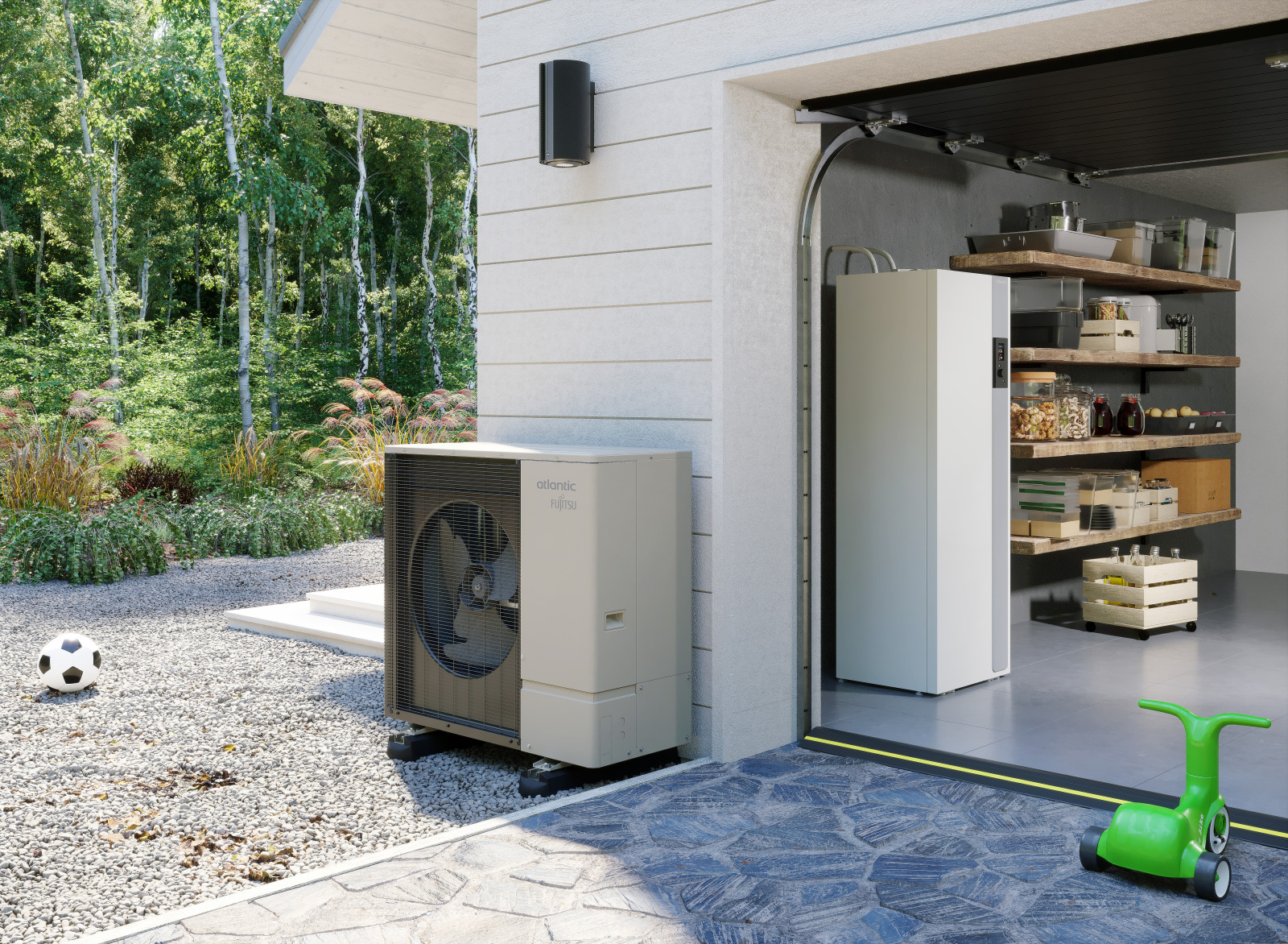 Production d’eau chaude sanitaire avec une PAC air/eau : la solution 2-en-1 pour votre maison