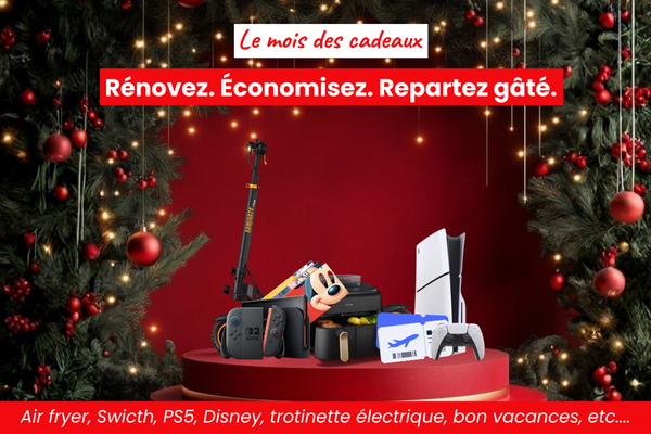 Le mois des cadeaux chez HOMZA - bannière