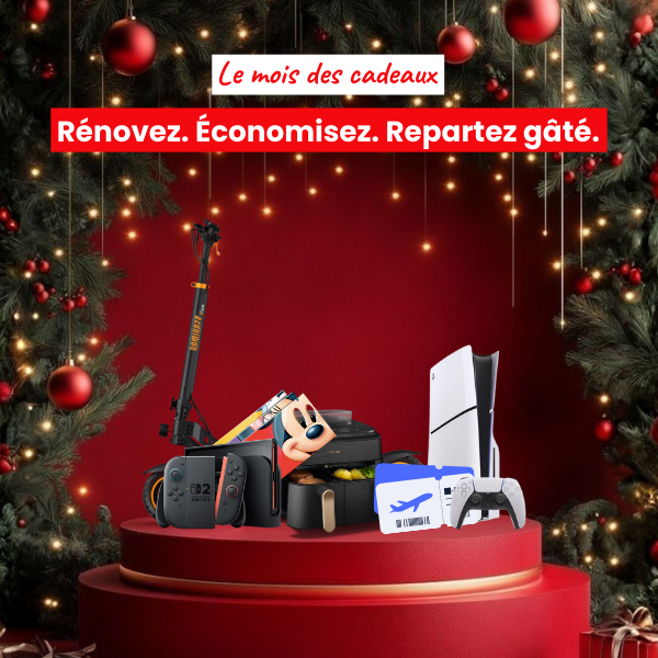 Le mois des cadeaux chez HOMZA