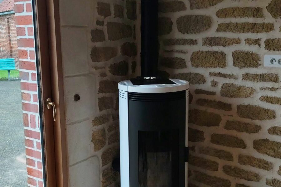 Installation d’un poêle à granulés à Villers-Outréaux