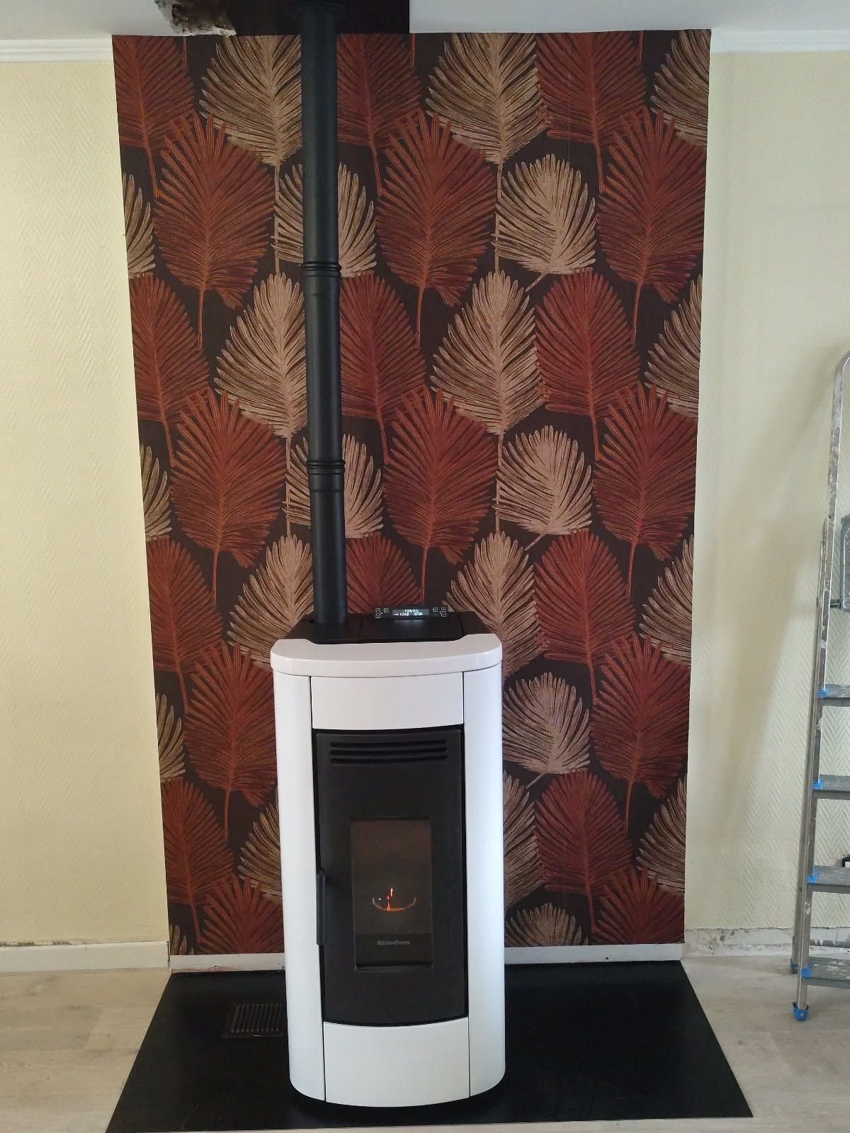 Installation d’un poêle à granulés Klaudia à Saint-Laurent-Blangy