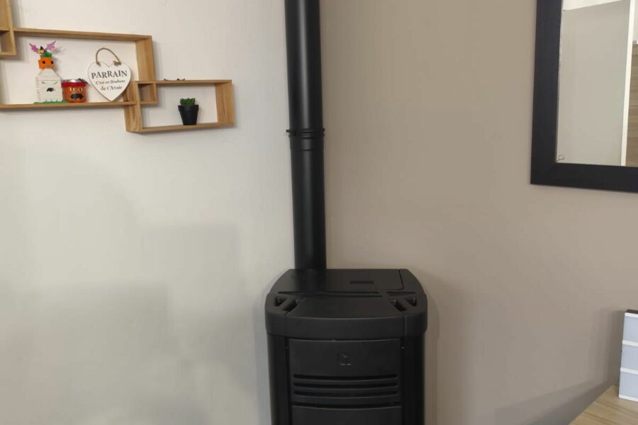 Installation d’un poêle à granulés Angela à Estourmel