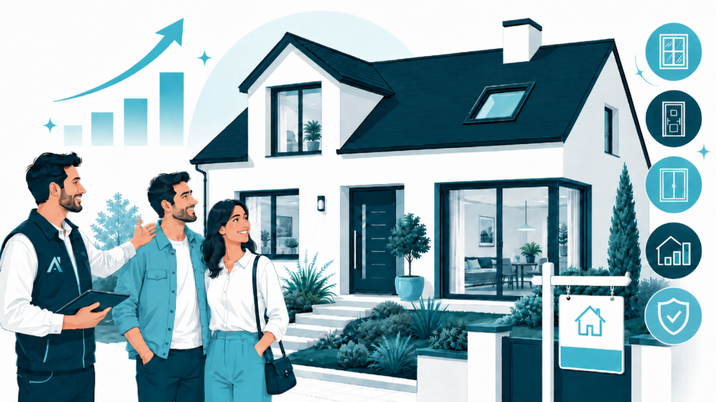 Menuiserie et revente immobilière : comment valoriser votre maison avant de vendre